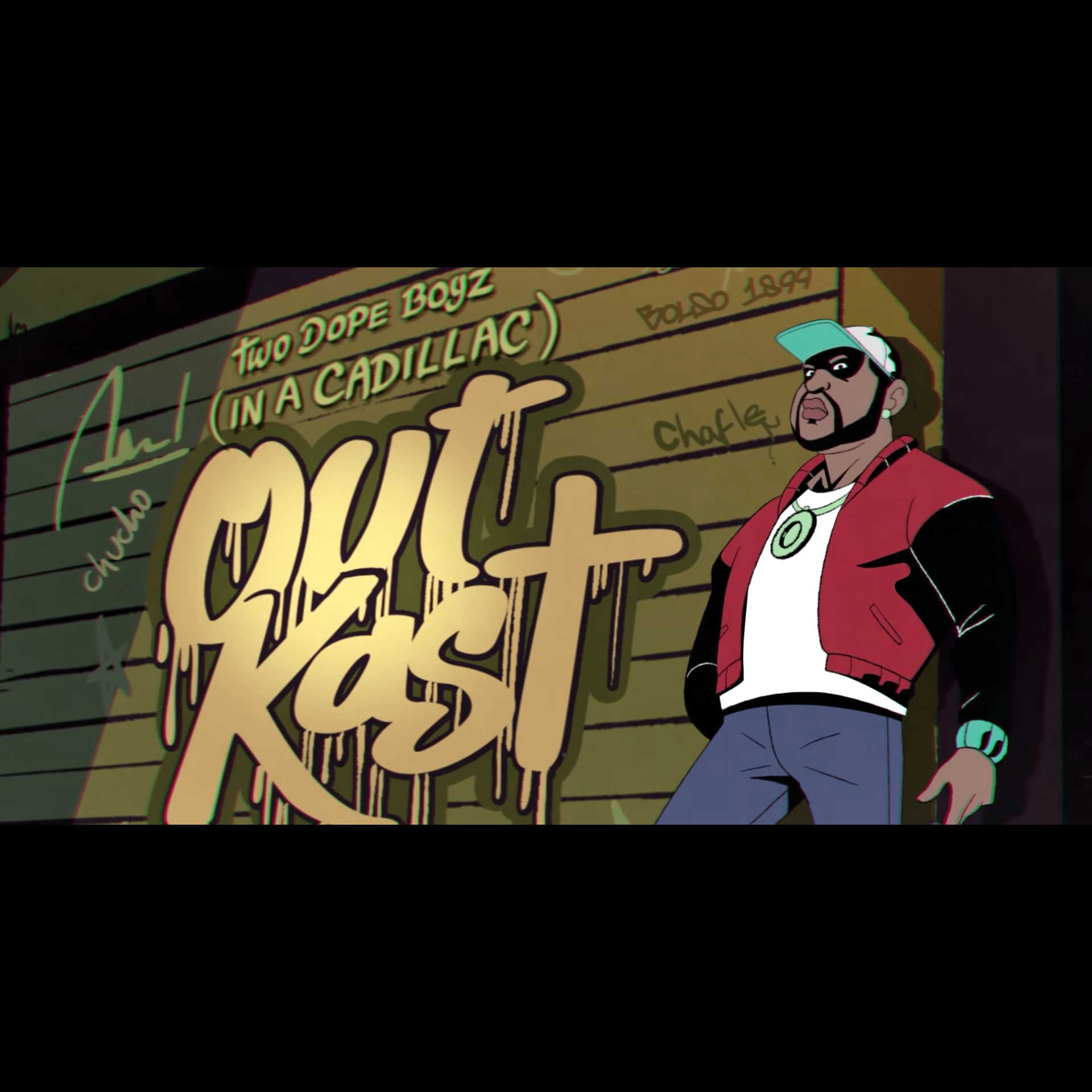 Outkast - Two Dope Boyz (In a Cadillac) (Animated Music Video)